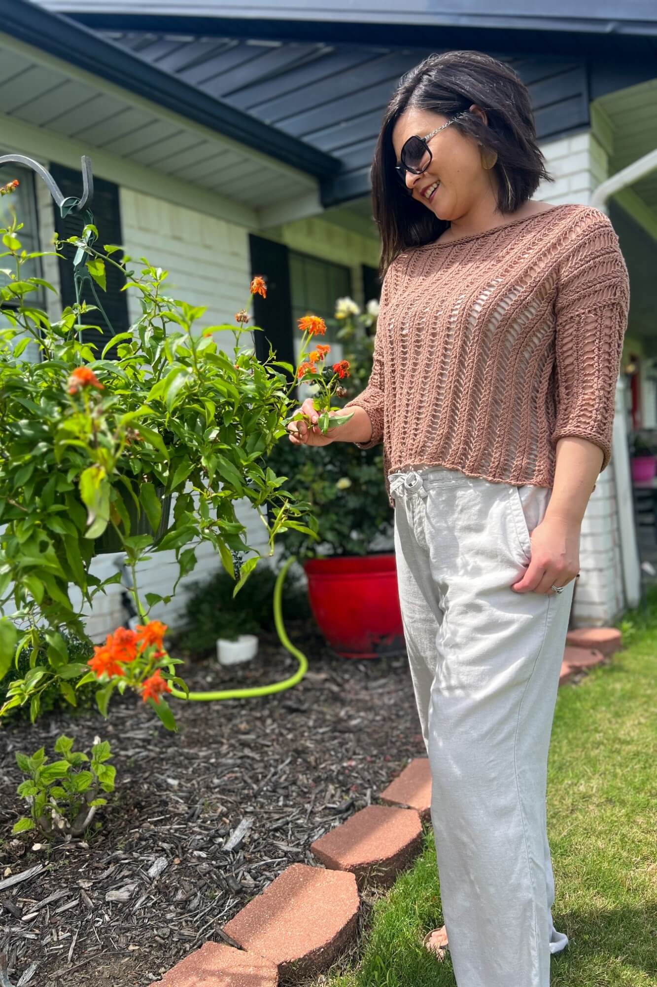 Image of Knit Kit - Summer Trellis Top