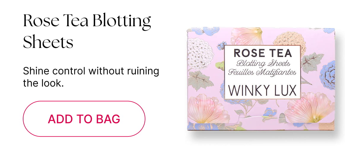 Rose Tea Blotting Sheets