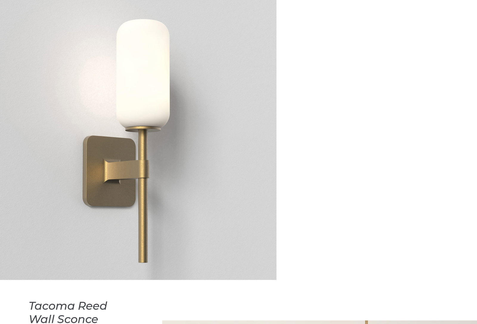 Tacoma Reed Wall Sconce