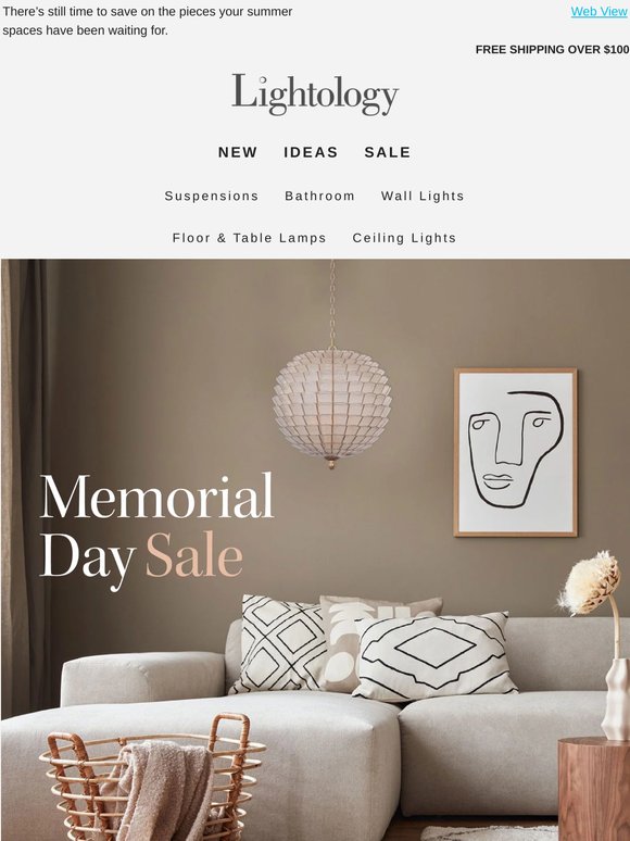 Final Days of Memorial Day Savings