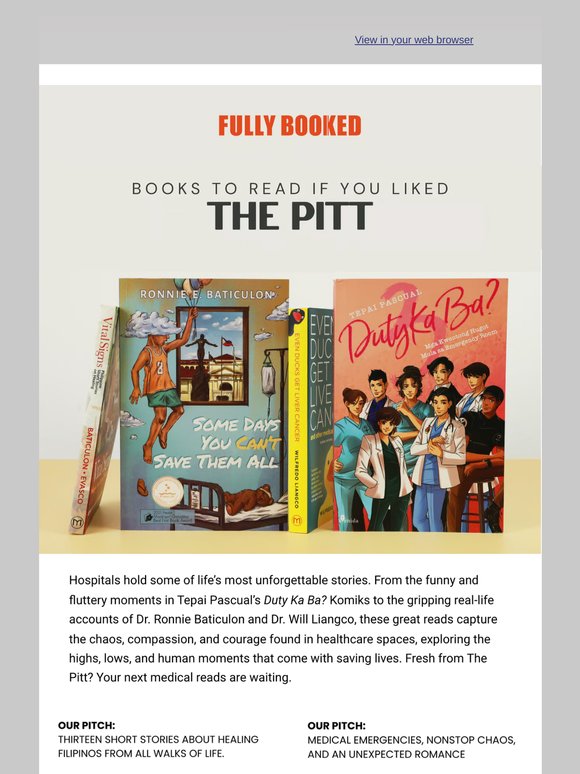 Books to Read if You're Still Not Over The Pitt
