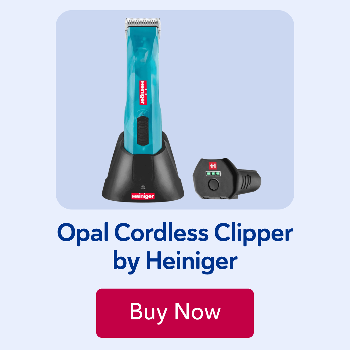 Opal Cordless Clipper by Heiniger