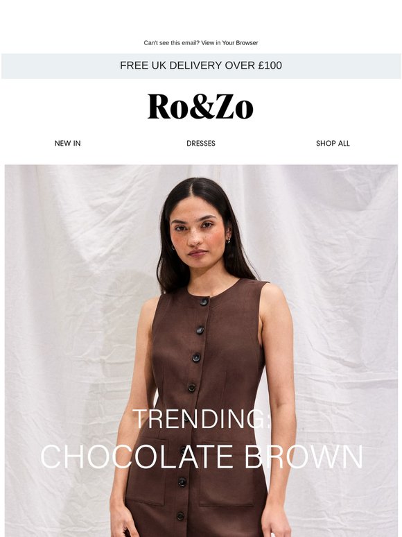 Trending: Chocolate Brown