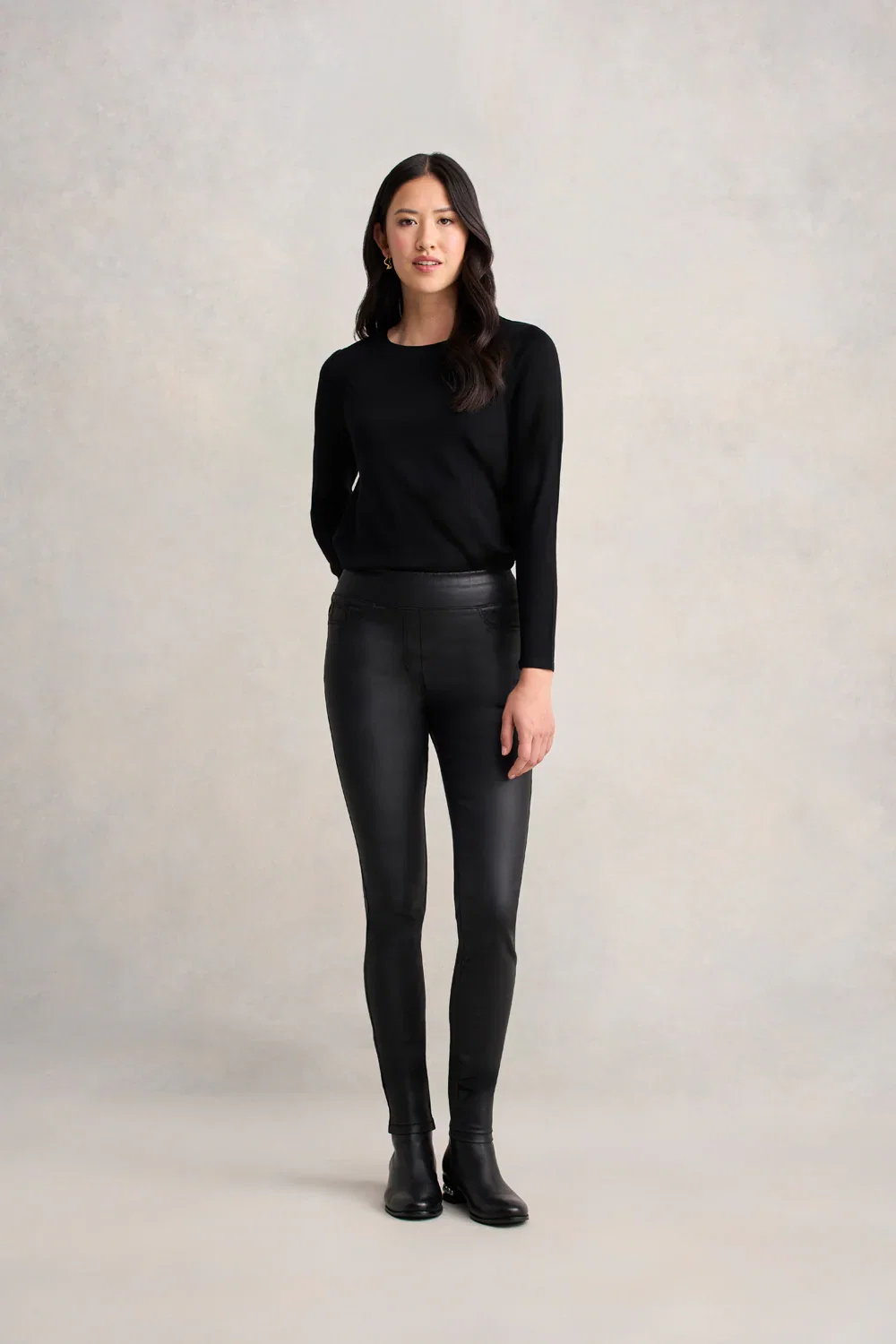 Image of Bengajean® Skinny Leg Coated - Black