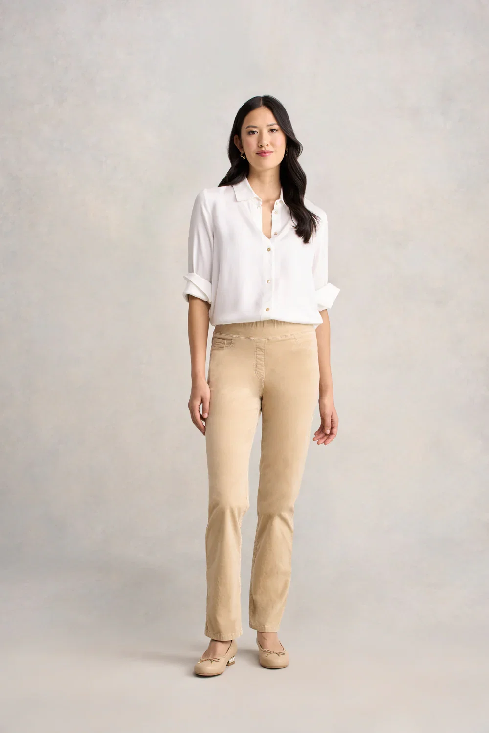 Image of Bengajean® Velvet Straight Leg - Light Sable
