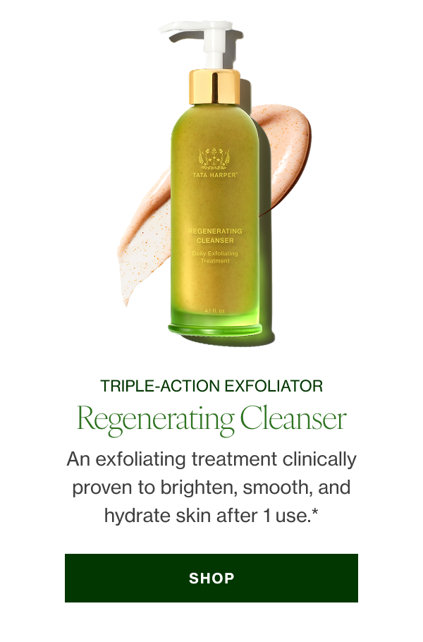 An exfoliating treatment clinically proven to brighten, smooth, and hydrate skin after 1 use.* 