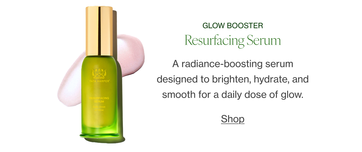 A radiance-boosting serum designed to brighten, hydrate, and smooth for a daily dose of glow. 