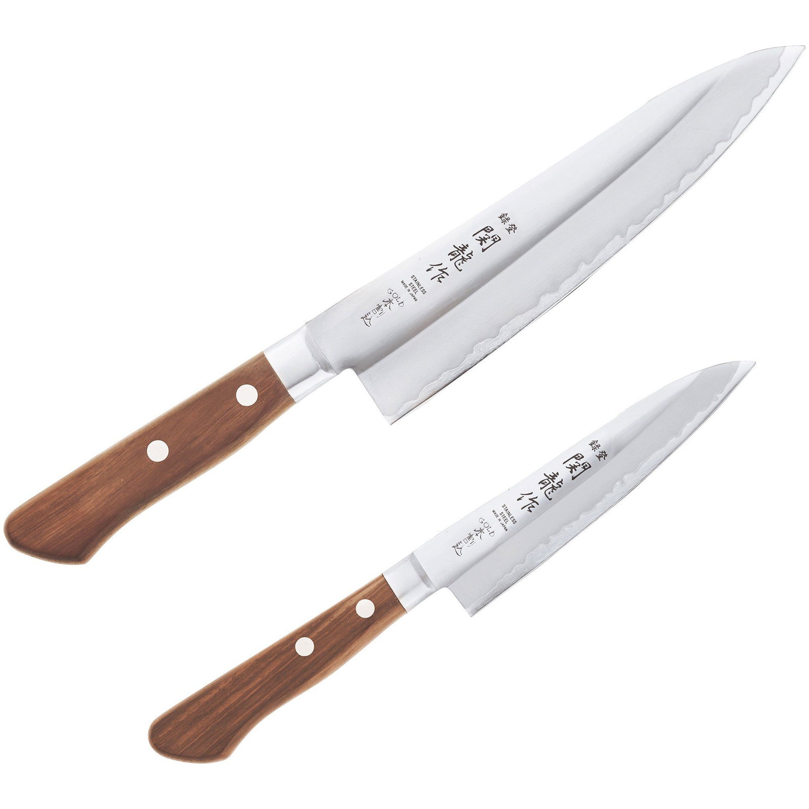 Sekiryu Knivsett, 2 deler