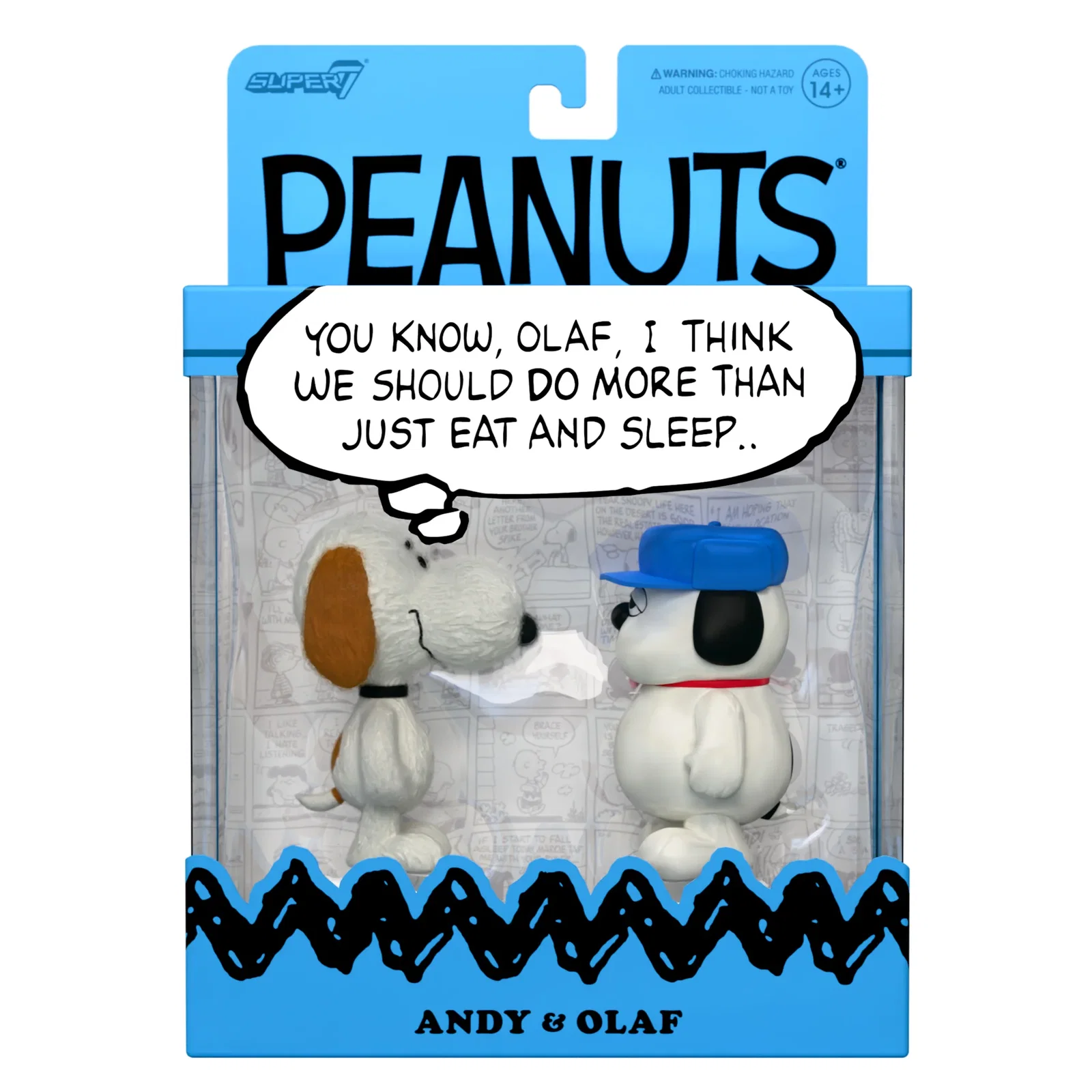 Image of Peanuts ReAction Figures - Olaf & Andy (2-Pack)