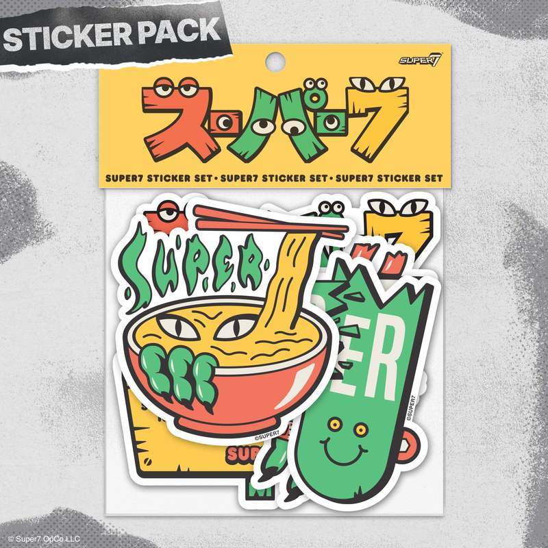 25 Years of Super7 Sticker Pack