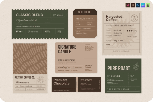 Product Label Template