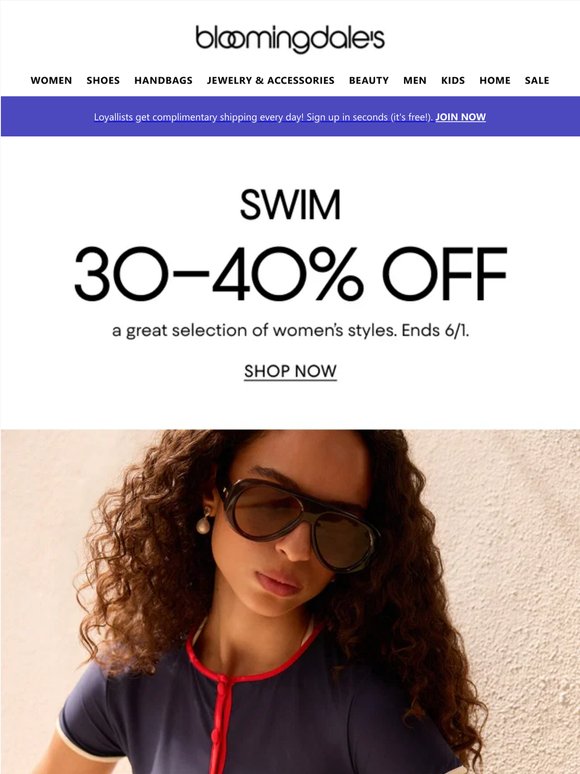 Swim: 30-40% off