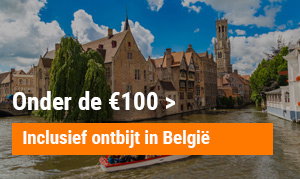 Onder €100 incl. ontbijt België