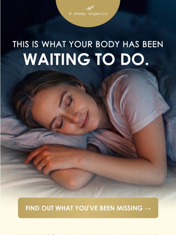 A full night's sleep does this to your body