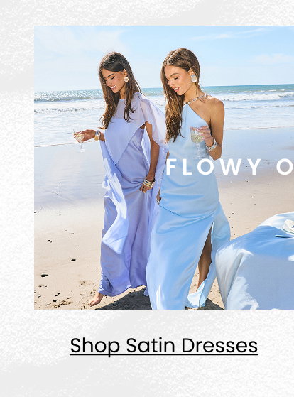 Shop Satin Dresses