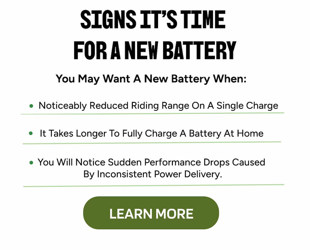 signs it's time for a new battery
