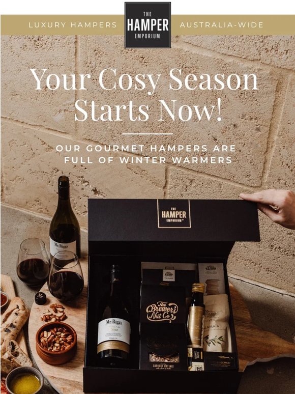 Cosy season starts now