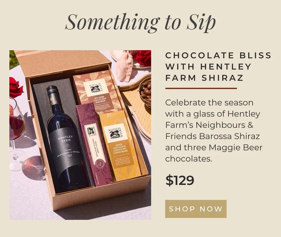 Chocolate Bliss with Hentley Farm Shiraz