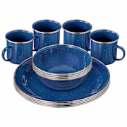 Bass Pro Shops 12-Piece Enamelware Table Set