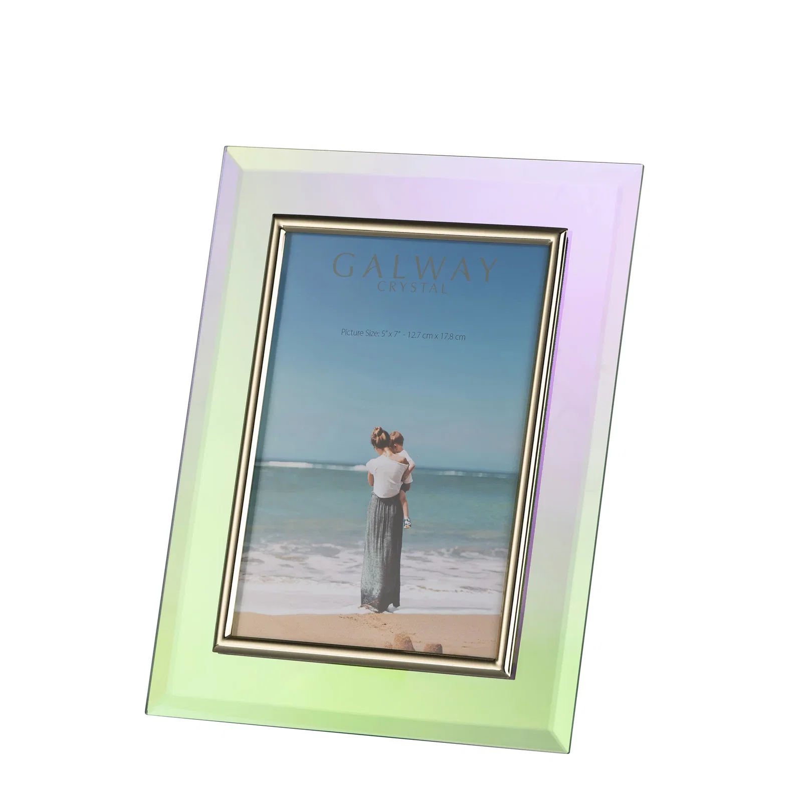 Image of Galway Crystal Lustre Glass 5 x 7 Frame