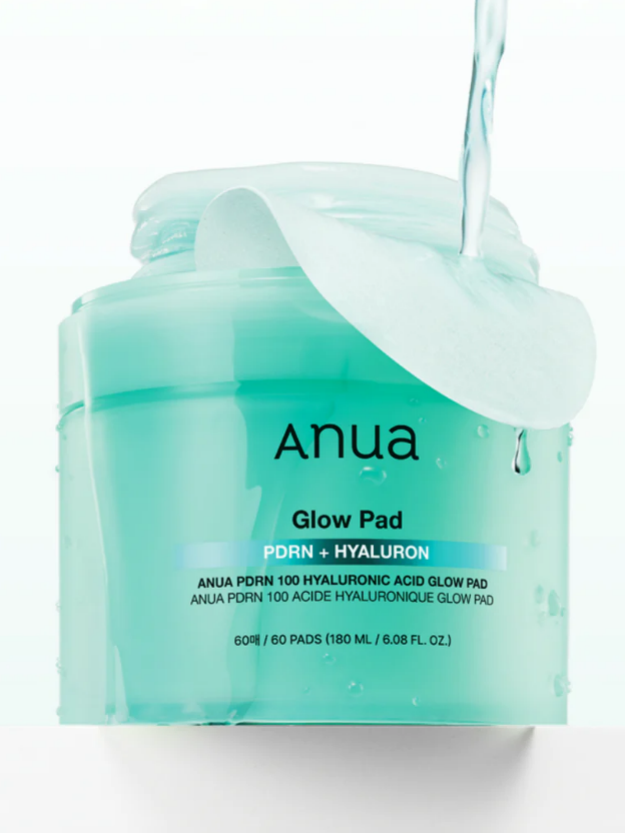 Anua PDRN 100 Hyaluronic Acid Glow Pad 180ml