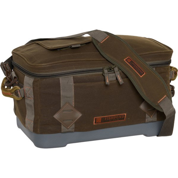 Fishpond Hailstorm 30 L Soft Cooler | Peat Moss | Canvas | Waterproof