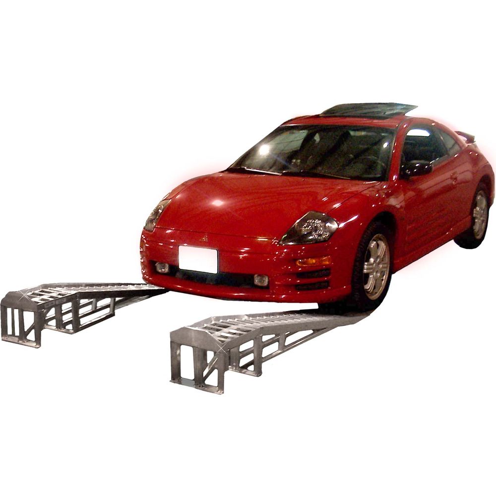 Image of Mini-Lift Aluminum Low Profile Car Service Ramps - 1,500 lb. per Axle / 3,000 lb. GVW