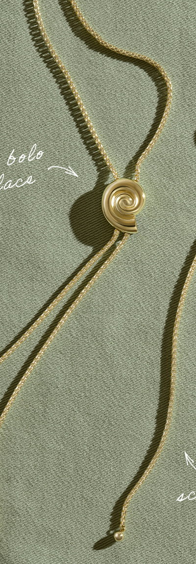Nautilus Bolo Necklace