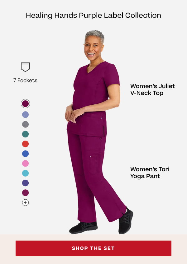 Healing Hands Purple Label Women's Set