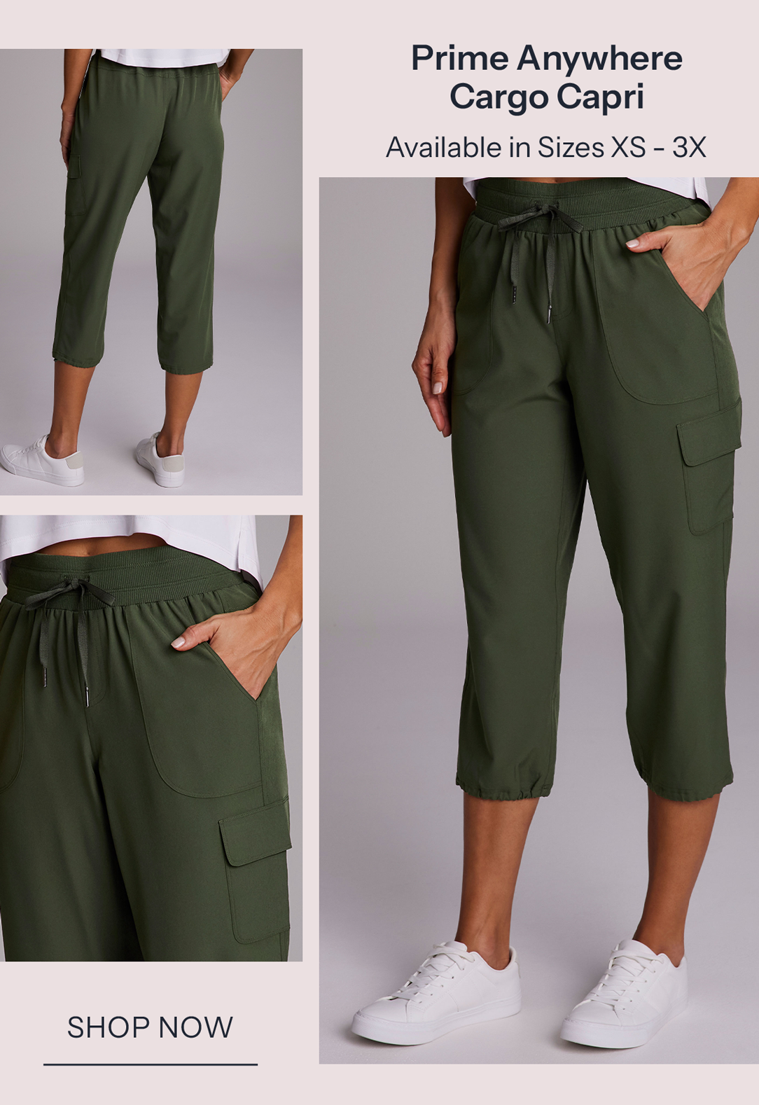 Prime Anywhere Cargo Capri