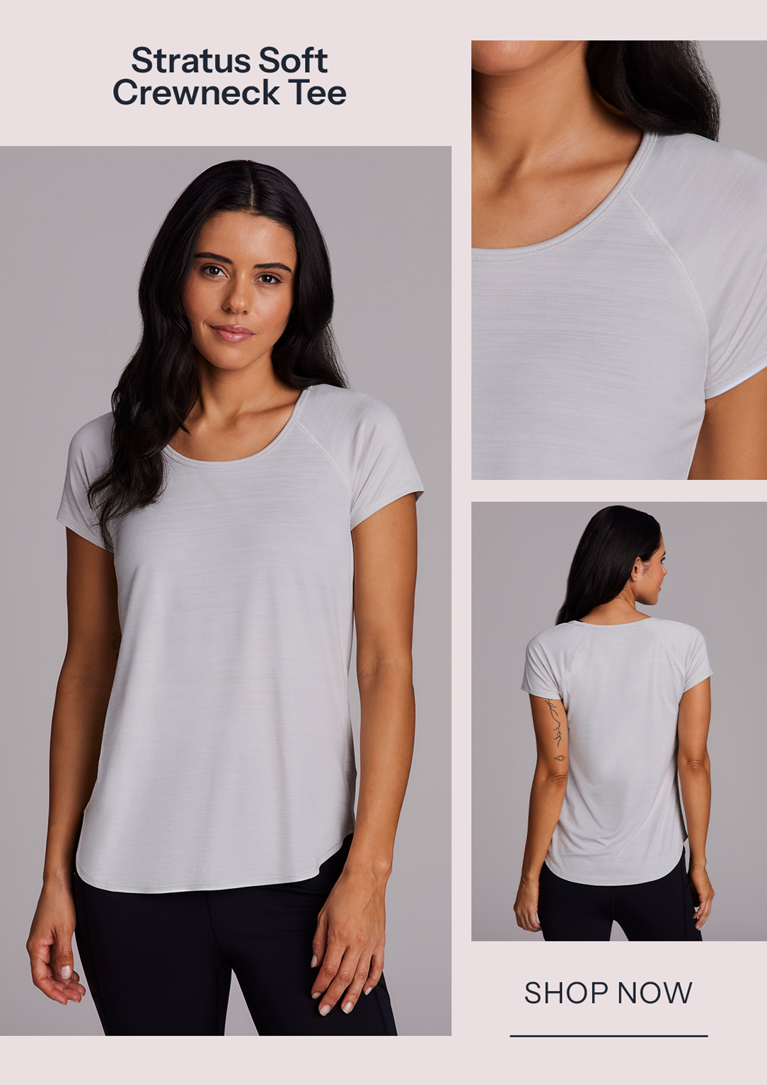 Stratus Soft Crewneck Tee