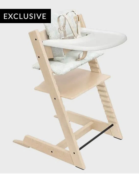 tripp trapp natural/mosaic green