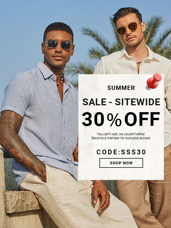 SITEWIDE: 30% OFF