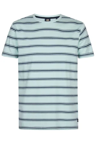 T SHIRT MET STREEPPATROON M 1060 TSR120 6181 Cool Mint