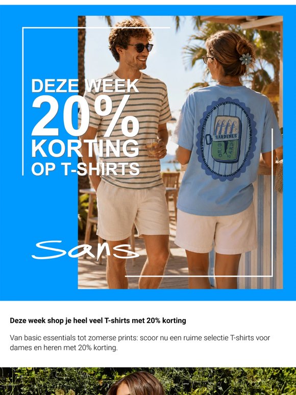 Deze week 20% korting op..