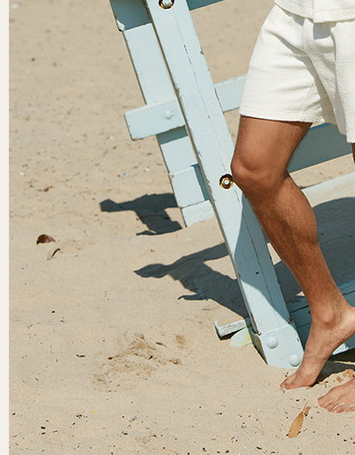 Wayne Jacquard Stripe Knit Short