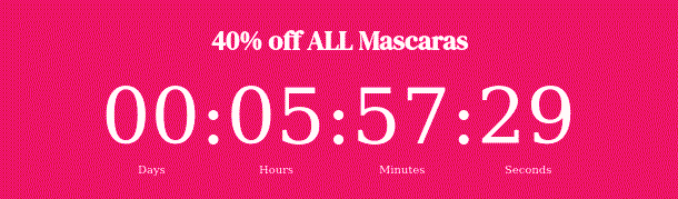 Flash Sale | 40% off Mascaras | Code: LASHLOVE