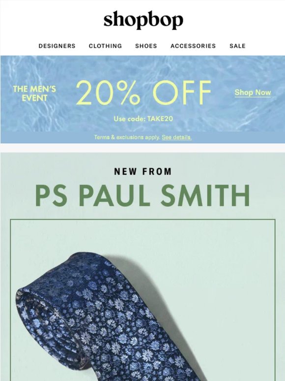 Smart staples: PS Paul Smith