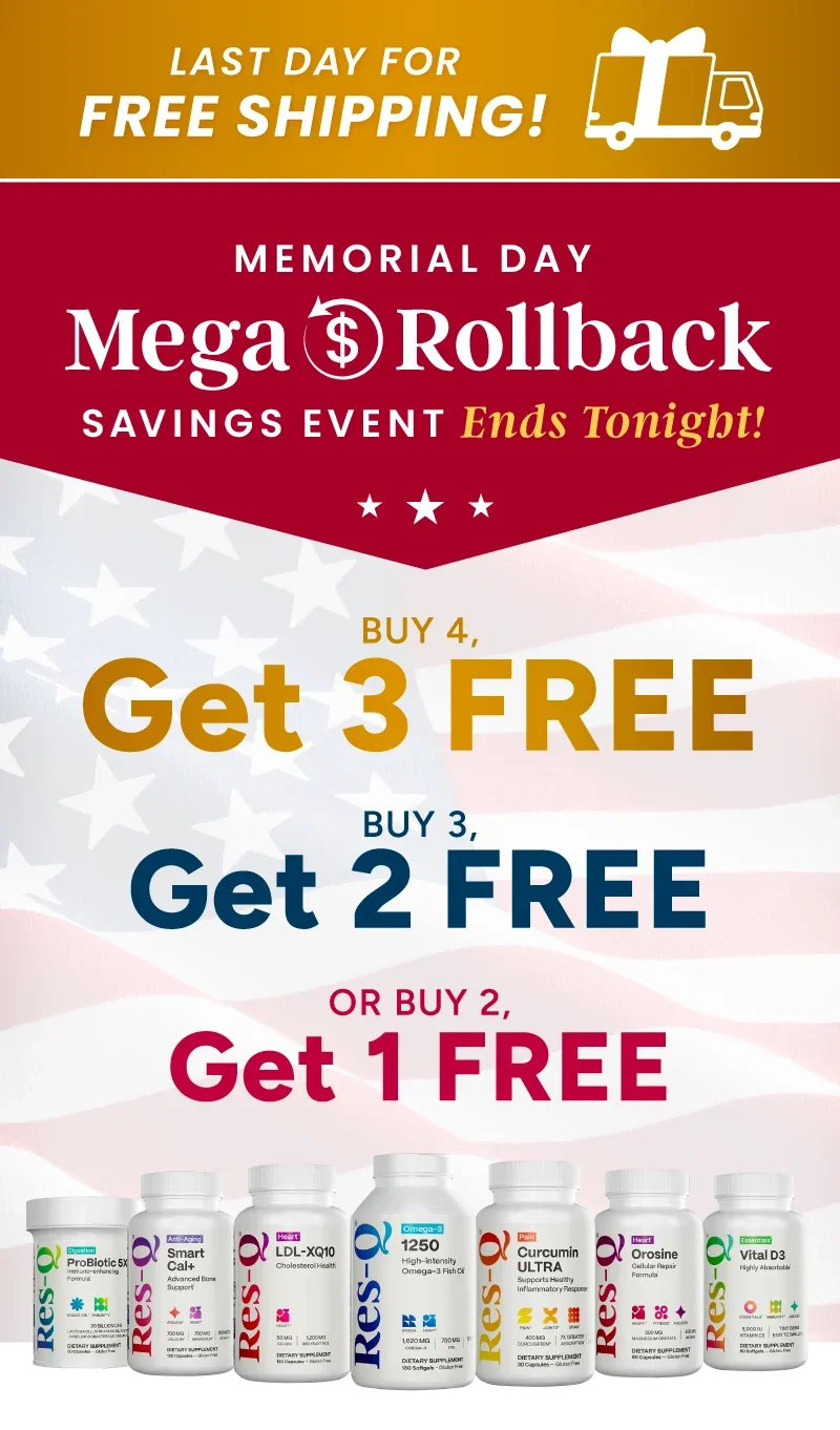 LAST DAY for Free Shipping! Memorial Day Mega Rollback Savings Event Ends Tonight! • Buy 4, Get 3 Free • Buy 3, Get 2 Free • Buy 2, Get 1 Free