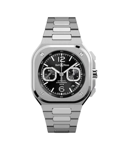 BR-05 Chrono Black Steel