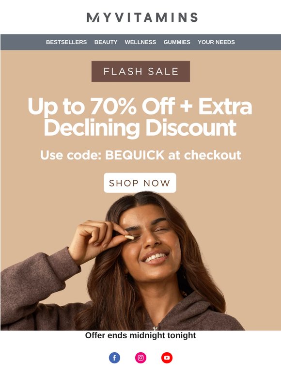 Be Quick! Declining Discount Is Live