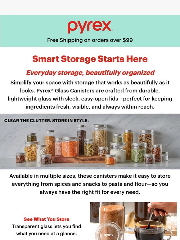Glass canisters, how to use