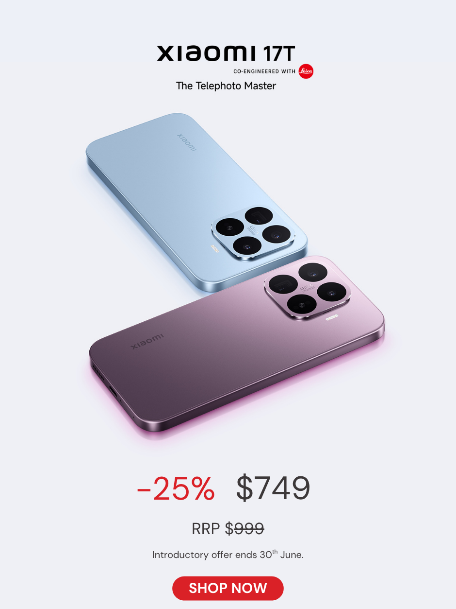 Xiaomi 17T Available Now