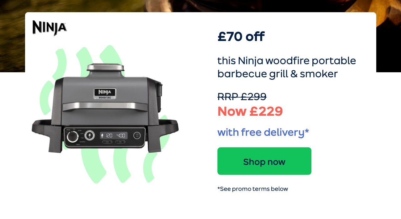Grey Ninja barbecue grill & smoker	