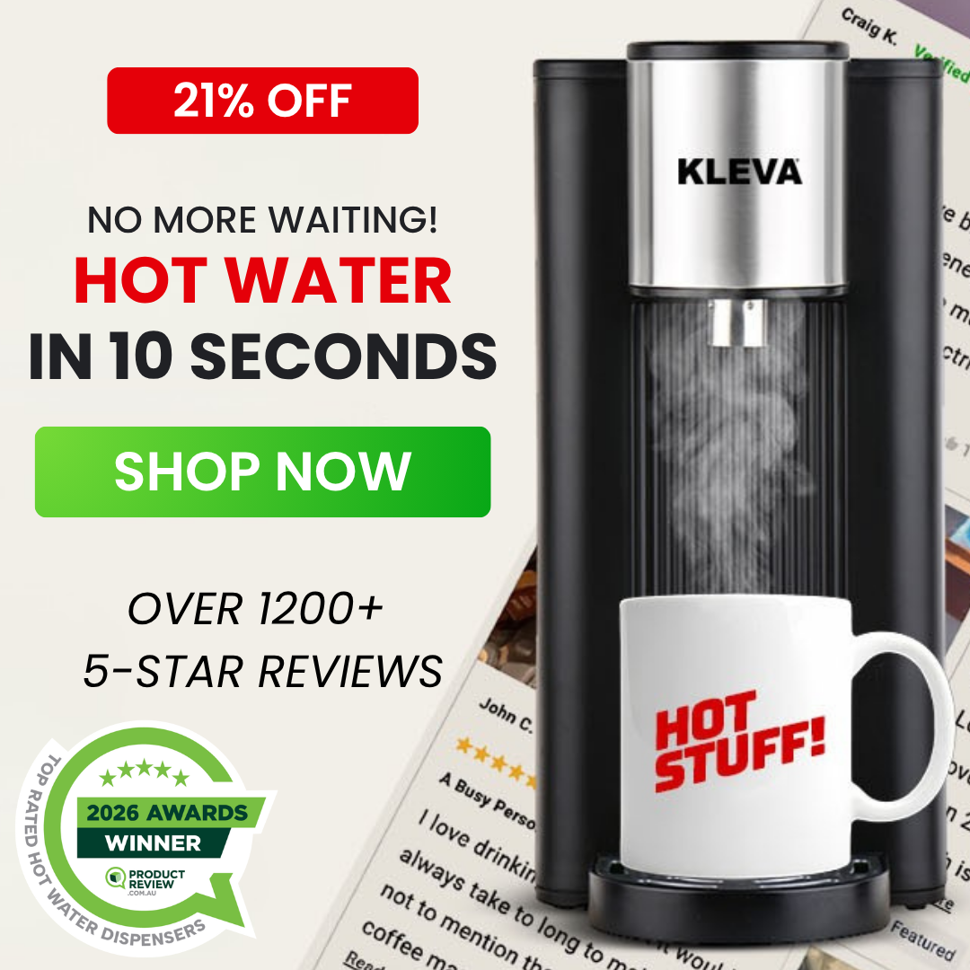 Kleva® Instant Hot Water Dispenser in Under 10 Seconds!