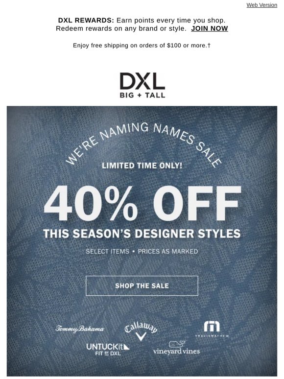 It's Finally Here! The Designer Sale!