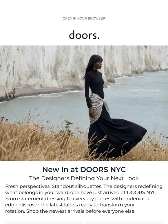 New In at DOORS NYC | The Designers Defining Your Next Look ⭐