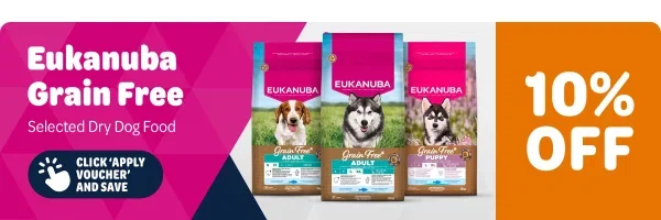 Save on Eukanuba dry food!