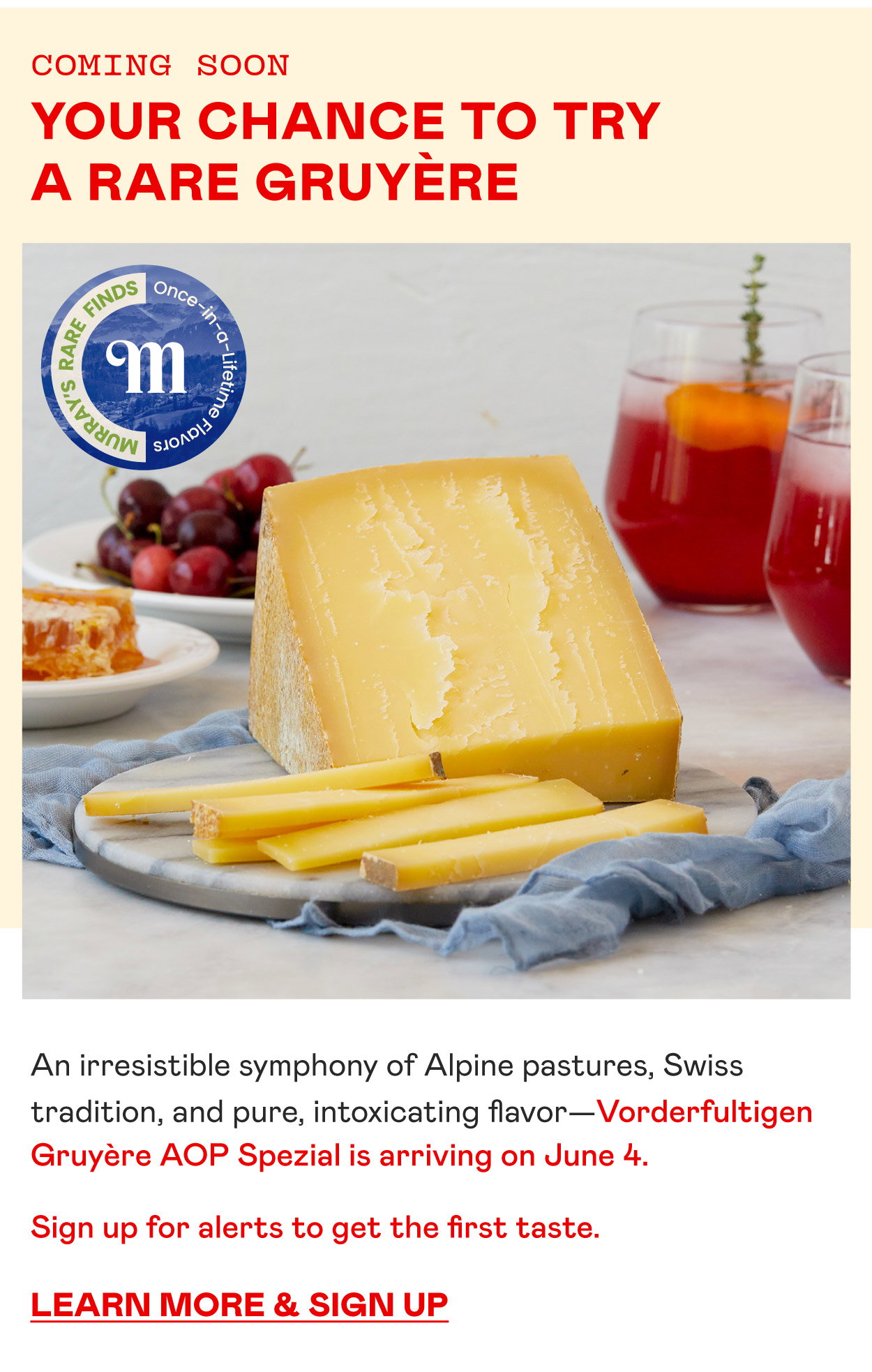 Vorderfultigen Gruyere​