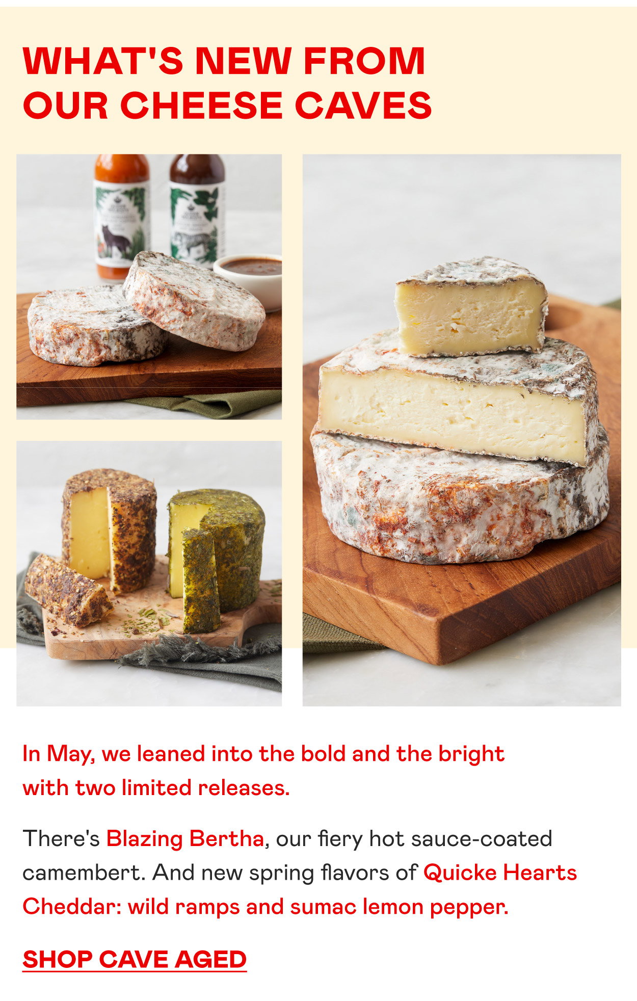 New Cave Cheeses​